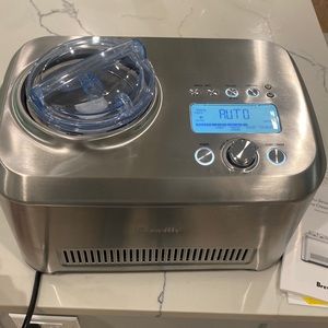Breville Ice Cream Machine  💜 The Smart Scoop Ice Cream Machine BCI600XL/C